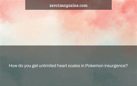 pokemon insurgence move tutor|pokemon insurgence heart scale.